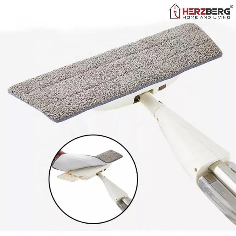 Herzberg padlótörlő felmosó vízpermettel (HG-8115)