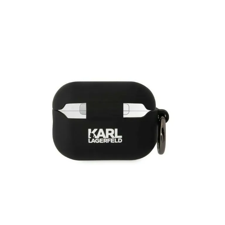 Apple Airpods Pro 2 Case Karl Lagerfeld Szilikon Chupette Head 3D fekete