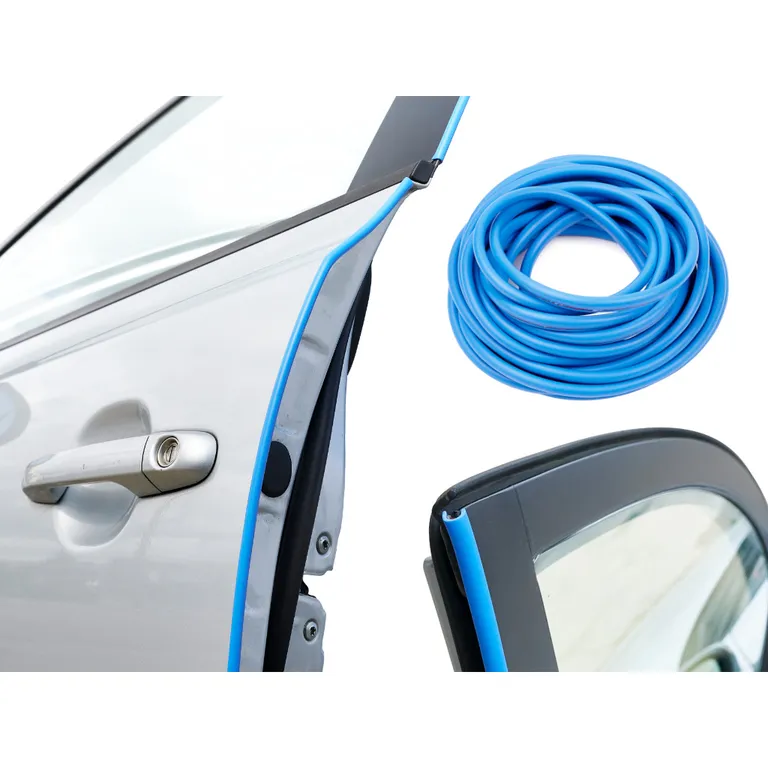 Autó ajtó szélén lökhárító profil 5m kék