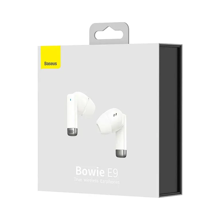 Baseus Bowie E9 TWS fülhallgató (fehér)