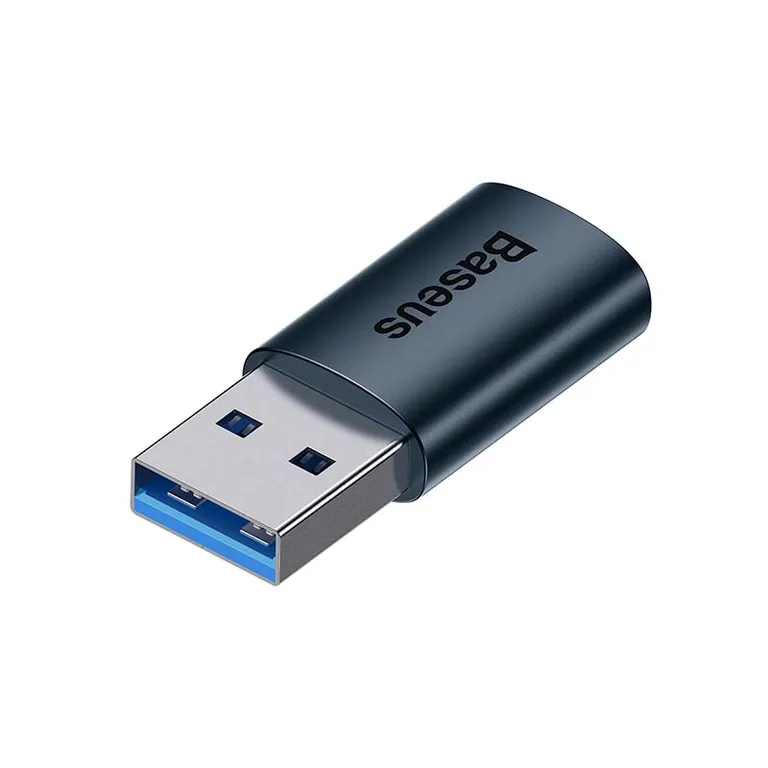 Baseus Ingenuity USB-A USB-C adapter OTG (kék)