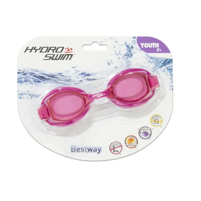 BESTWAY 21048 úszószemüveg maszk rózsaszínű