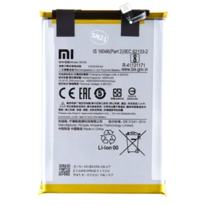 BN56 Xiaomi eredeti akkumulátor 5000mAh (szervizcsomag)