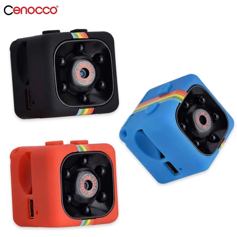 Cenocco Mini-kamera beépített akkumulátorral, HD1080p, fekete