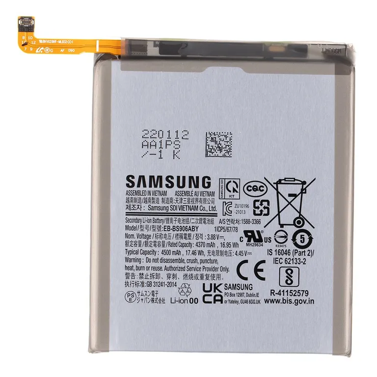 EB-BS906ABY Samsung akkumulátor Li-Ion 4500mAh (szervizcsomag)