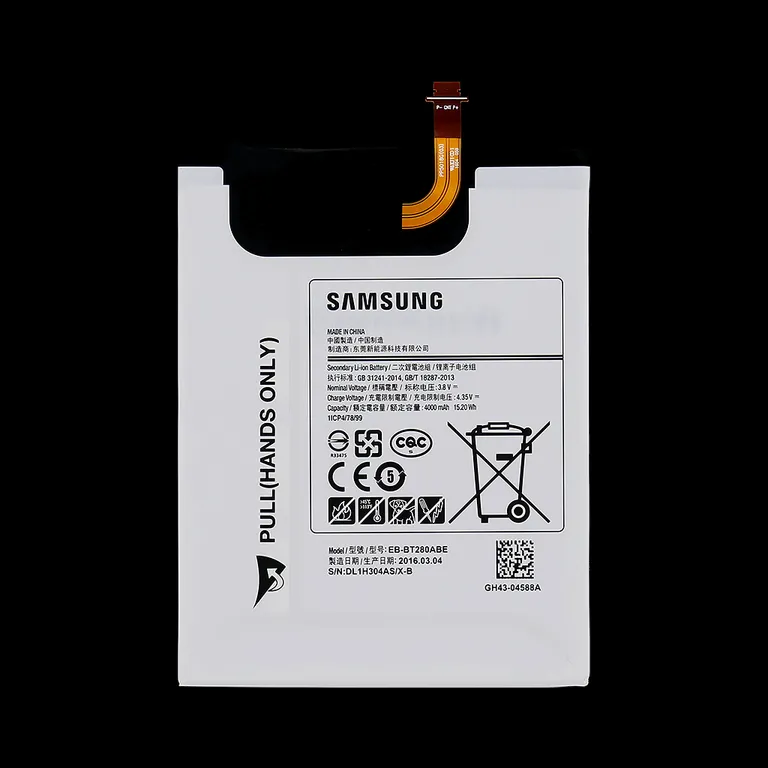 EB-BT280ABE Samsung akkumulátor 4000mAh Li-Ion (ömlesztve)