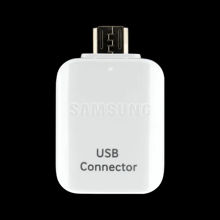 EE-UG930 Samsung microUSB OTG adapter fehér (ömlesztve)