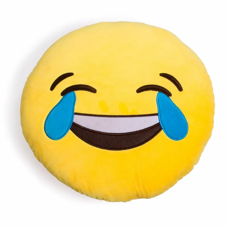 Emotions Emoji díszpárna - könnyek, könnyek, könnyek