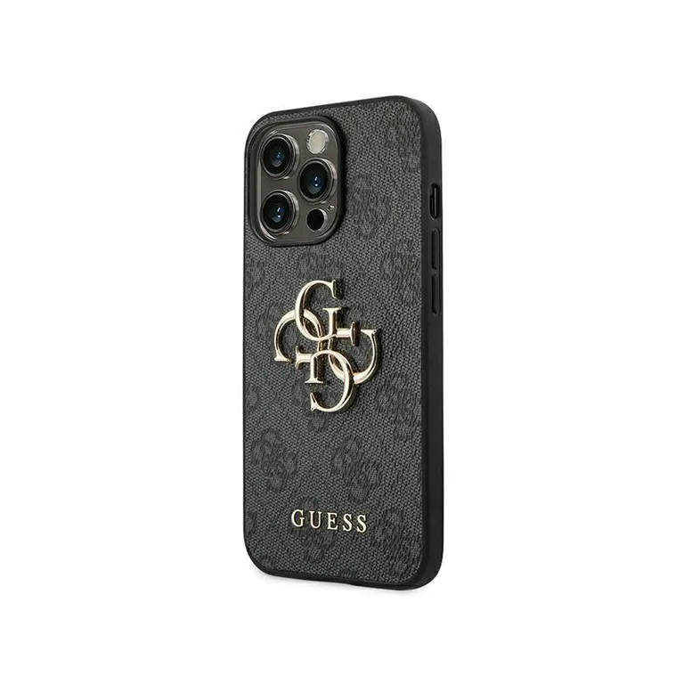 Eredeti eset iPhone 14 Pro Max Guess Hardcase 4G Big Metal Grey Logo - Image 2