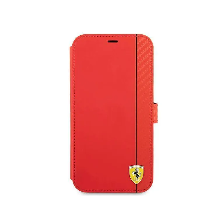 Eredeti iPhone 13 Pro Max Ferrari Kihajtható tok piros