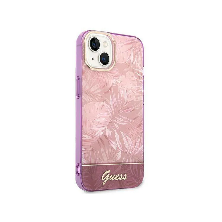 Eredeti iPhone 14 Plus Guess Hardcase Jungle Collection (GUHCP14MHGJGHP)