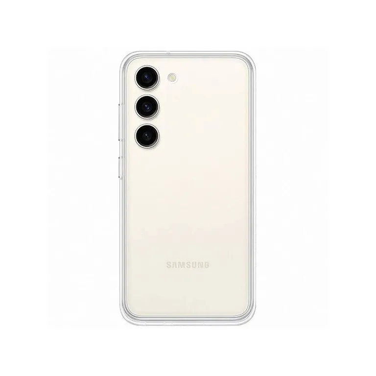 Etui Samsung EF-MS911CW S23 S911 biały/fehér keret borítás tok
