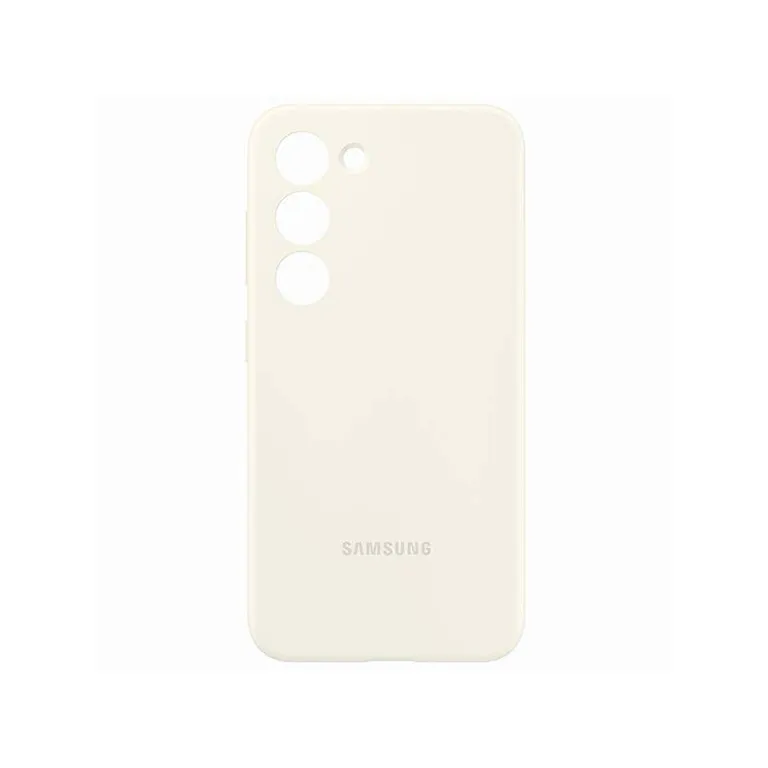 Samsung EF-PS911TU S23 S911 kremowy/cream szilikon borító tok