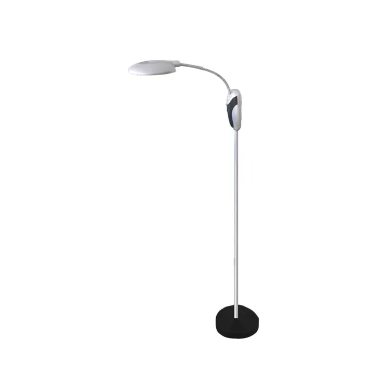 Genius Ideas vezeték nélküli, állítható magasságú LED állólámpa, 45-90 cm, fekete-szürke