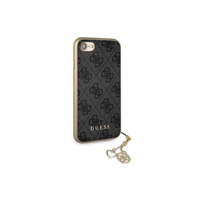 Guess Charms Kemény tok 4G szürke pro iPhone 7/8/SE2020/SE2022