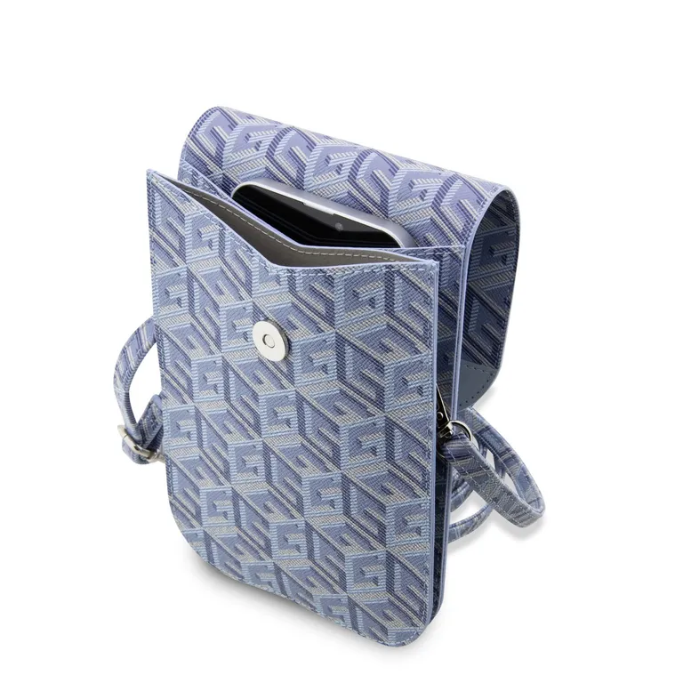 Guess PU G Cube telefonos táska kék