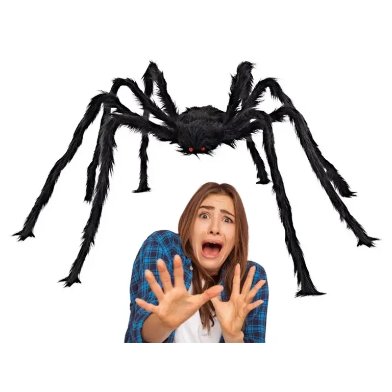 Halloweeni XXL Pók Dekoráció - Valósághű Tarantula