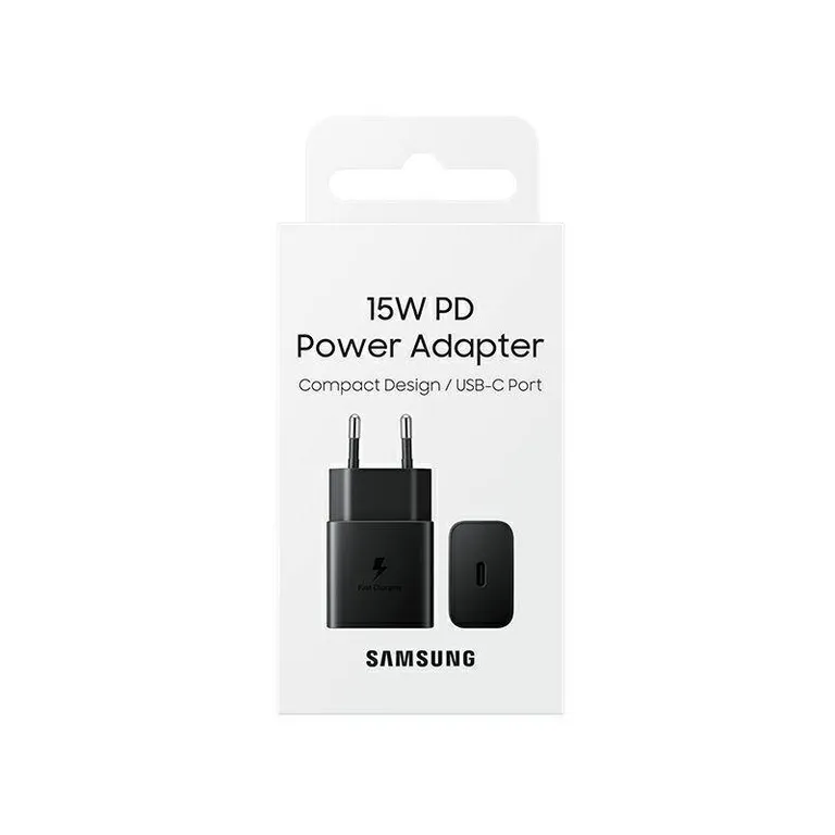 Hálózati díj. Samsung EP-T1510NB 15W Fast Charge fekete/fekete