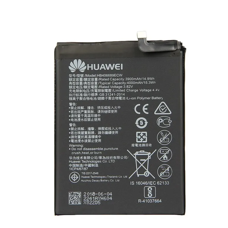 HB406689ECW Huawei Baterie 3900mAh Li-Ion (szervizcsomag)