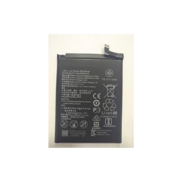 HB436486ECW Huawei akkumulátor 3900mAh Li-Pol (ömlesztett)