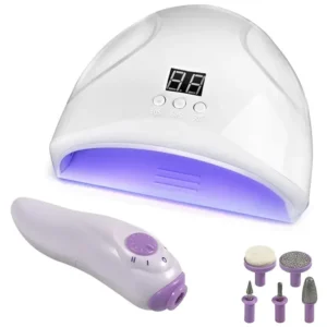 Hibrid Készlet 12 LED UV Lámpa 12W és Reszelő Gép