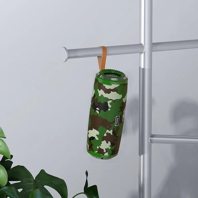 HOCO BS38 Cool Sports vezeték nélküli hangszóró Camouflage zöld