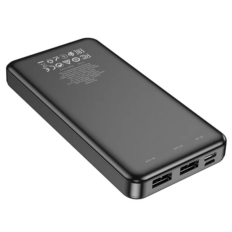 HOCO J91 Powerbank 10000mAh 10W Fekete