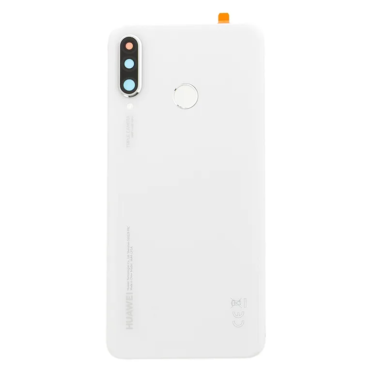 Huawei P30 Lite Kryt Baterie Pearl White (szervizcsomag)