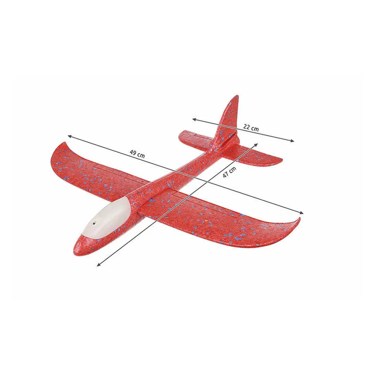 Hungarocell repülő világító pilótafülkével piros