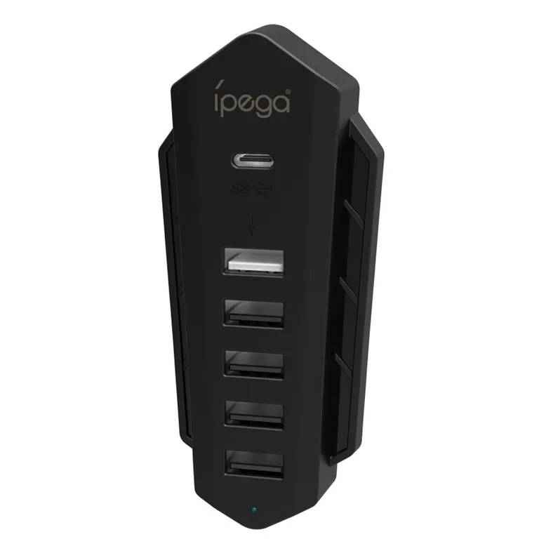 iPega P5036 USB/USB-C HUB pro PS5 6v1 fekete