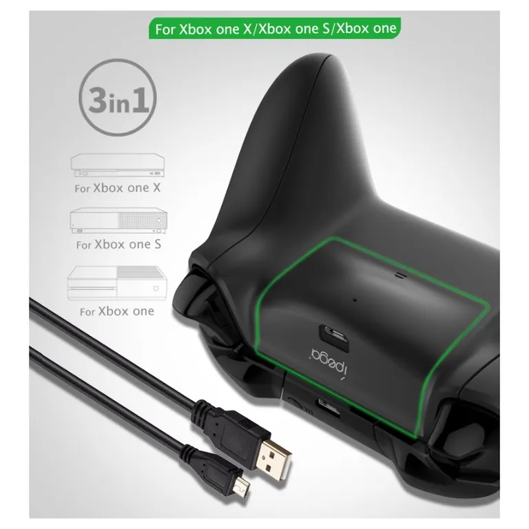 iPega XB001 Akkumulátor Xbox One/One X/One S vezérlőhöz 1400mAh