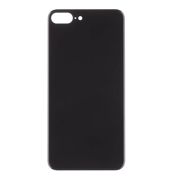 iPhone 8 Plus hátsó borítás akkumulátor fekete (logó nélkül) tok