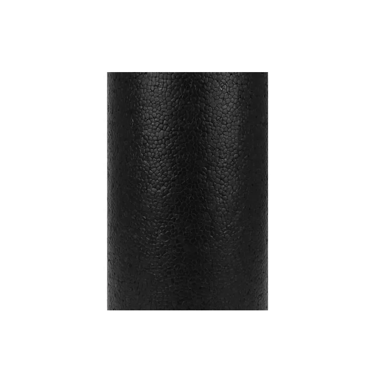 Jóga henger csúszásmentes anyagból, fekete, 29,5x15cm
