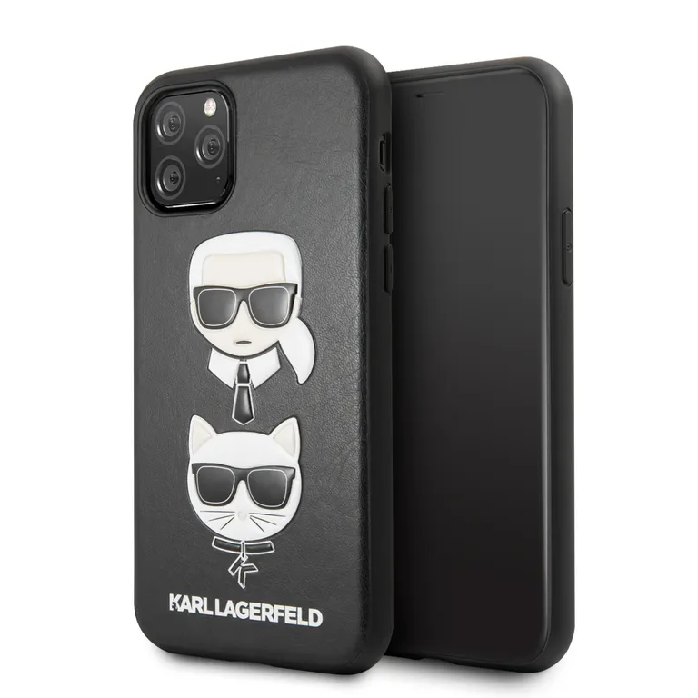 Karl Lagerfeld &Choupette Kryt pro iPhone 11 Fekete tok