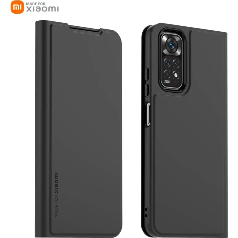 Készült Xiaomi Book Pouzdro pro Xiaomi Redmi Note 11/11s Fekete tok