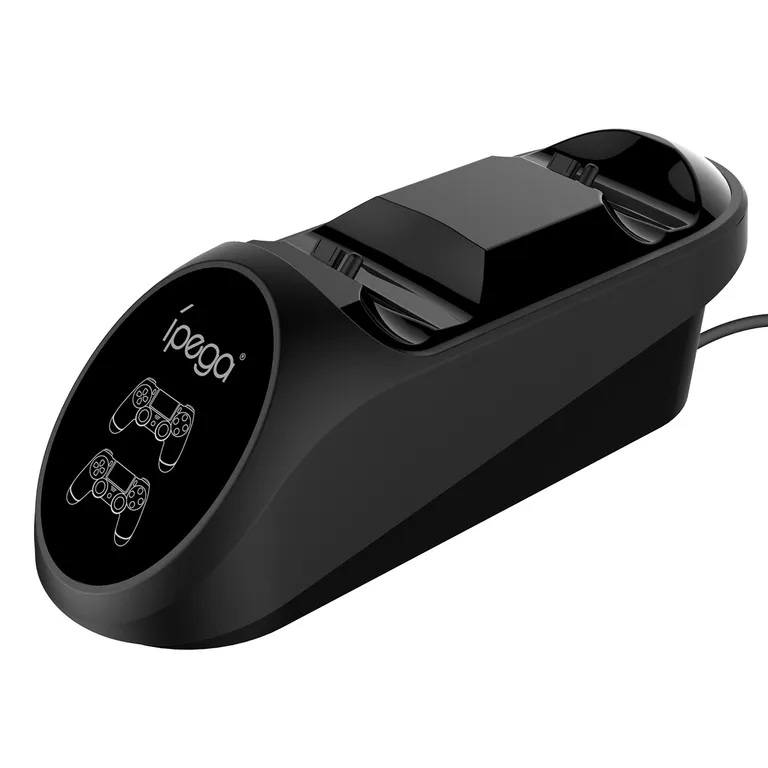 Kettős dokkolóállomás iPega PG-9180 PS4 játékvezérlőhöz (fekete)