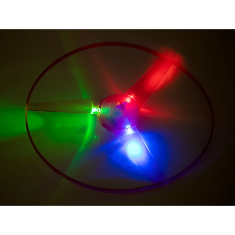 Kilövő repülő korong UFO propeller LED