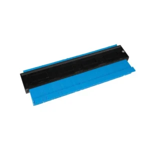 Kontúrozó, profilmérő sablon 27 cm x 10 cm, kék