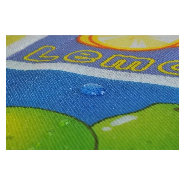Termo színes játszószőnyeg, vízálló, kül- és beltéri használatra, 180x200x0,5 cm, kétoldalas
