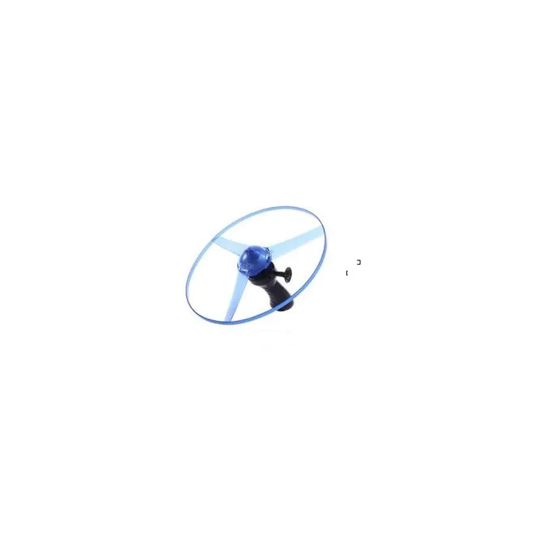Launcher repülő korong UFO propeller LED kék