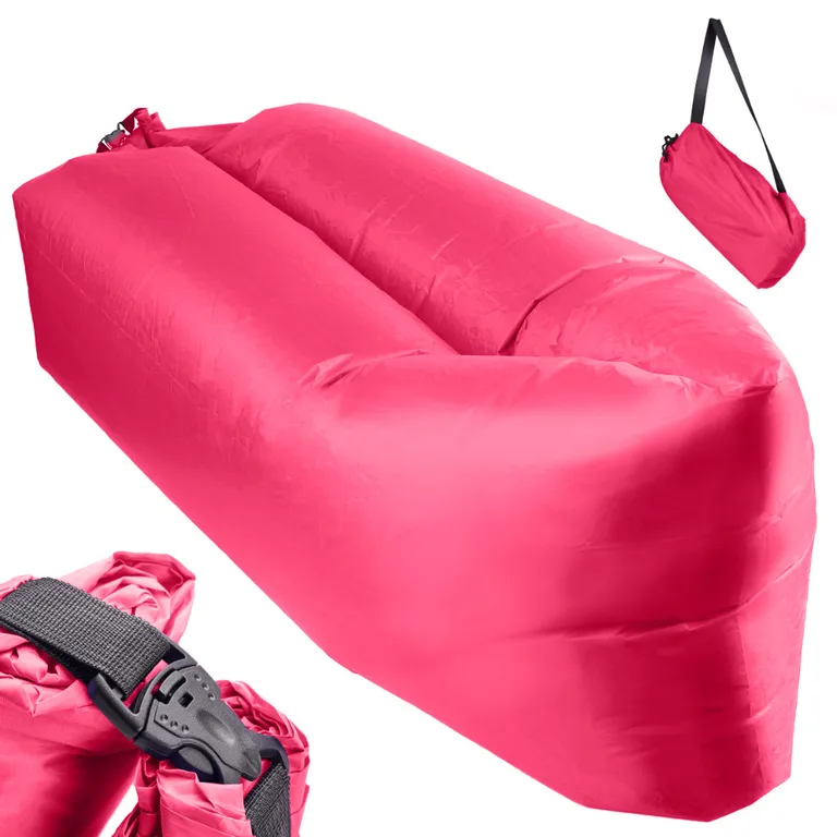 Lazy BAG SOFA légágy rózsaszín 230x70cm