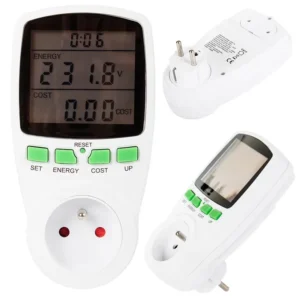 Wattmérő lcd villamosenergia-mérő