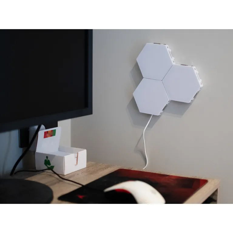 LED moduláris érintős fali lámpa 3db meleg fehér