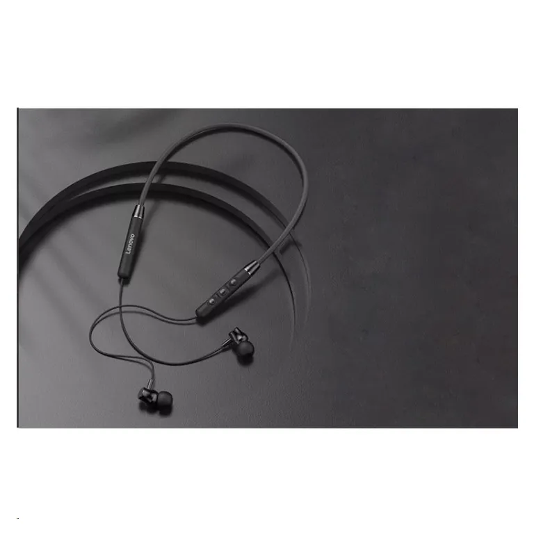 Lenovo QE03 vezeték nélküli fejhallgató fekete