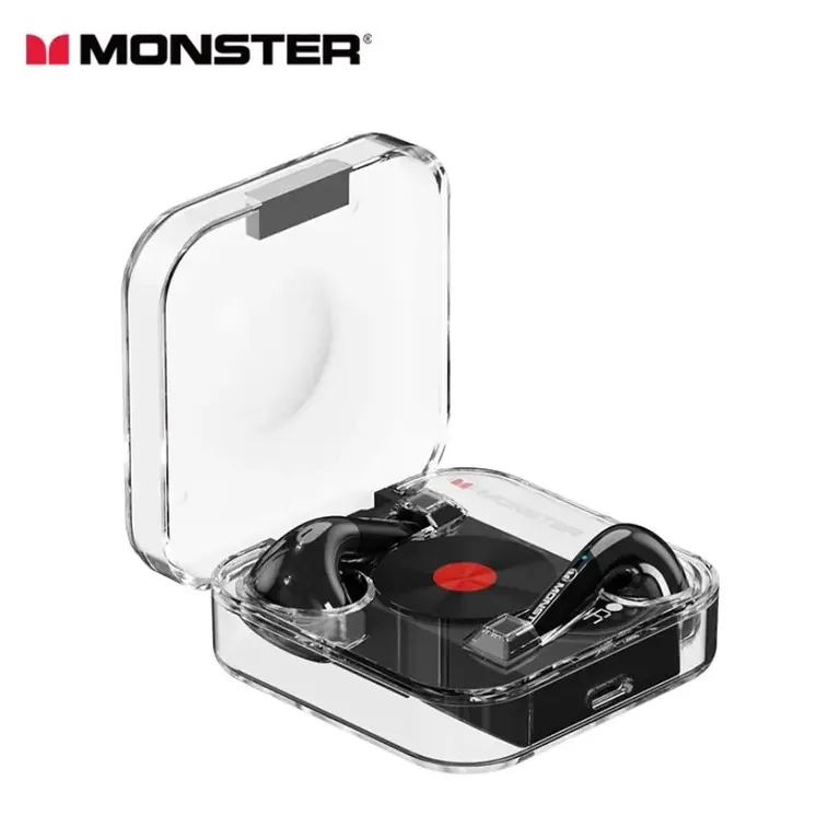 Monster XKT01 TWS vezeték nélküli fejhallgató Fekete