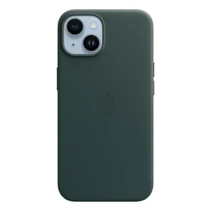 MPP53ZM/A Apple bőrborítás, beleértve. MagSafe iPhone 14-hez Forest Green tok
