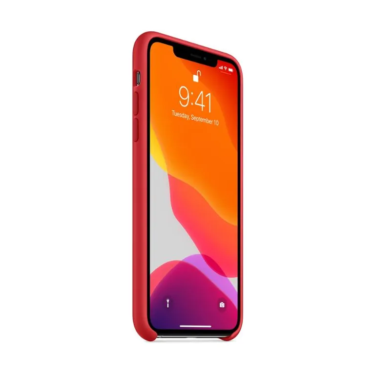 MWYH2ZM/A Apple szilikon borító iPhone 11 Pro készülékhez Piros tok