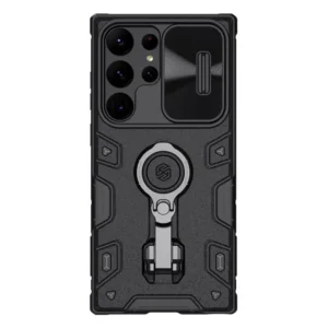 Nillkin CamShield Armor PRO hátlap a Samsung Galaxy S23 Ultra Fekete számára