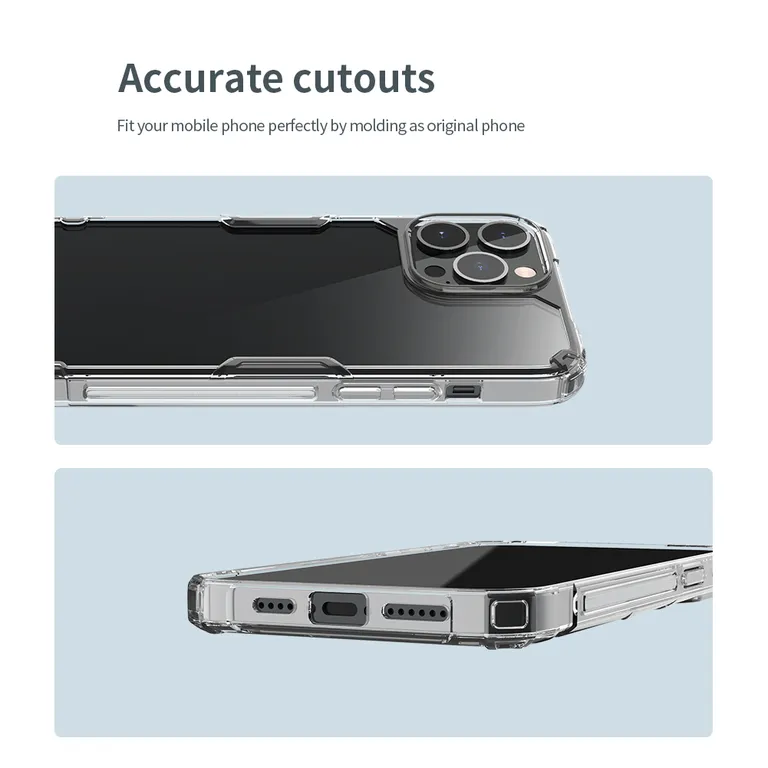 Nillkin Nature TPU PRO Kryt pro Apple iPhone 13 Pro Max átlátszó tok