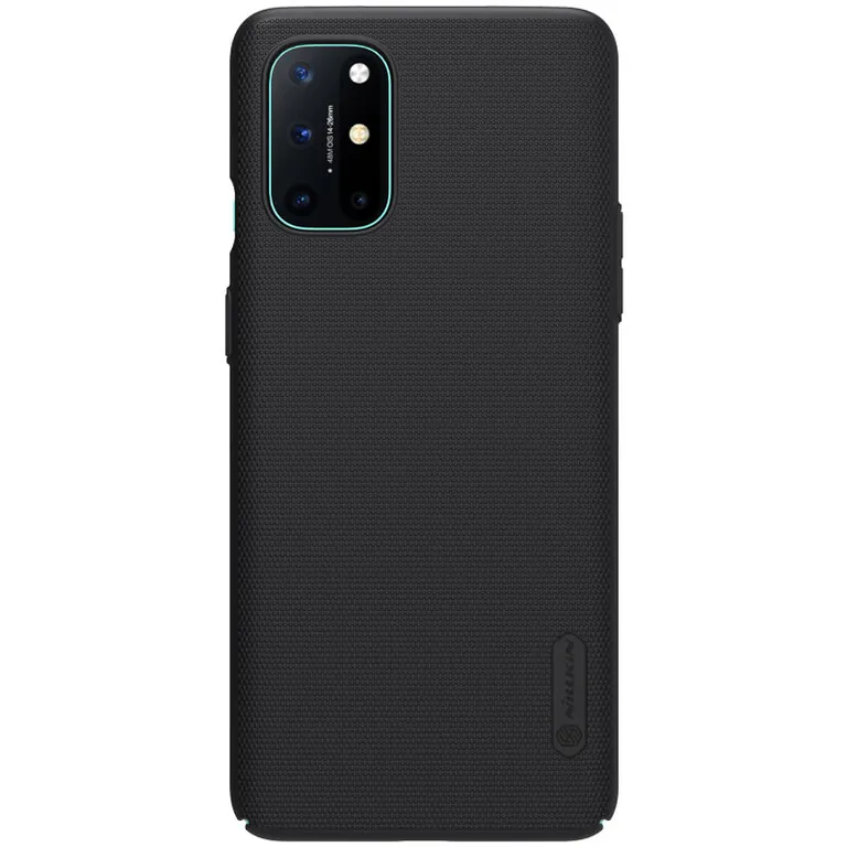 Nillkin Super Frosted Back Cover a OnePlus 8T-hez Fekete tok